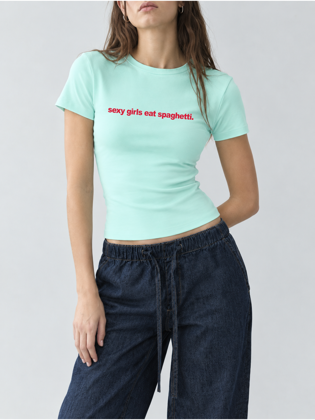 Sexy girls eat spaghetti Tee