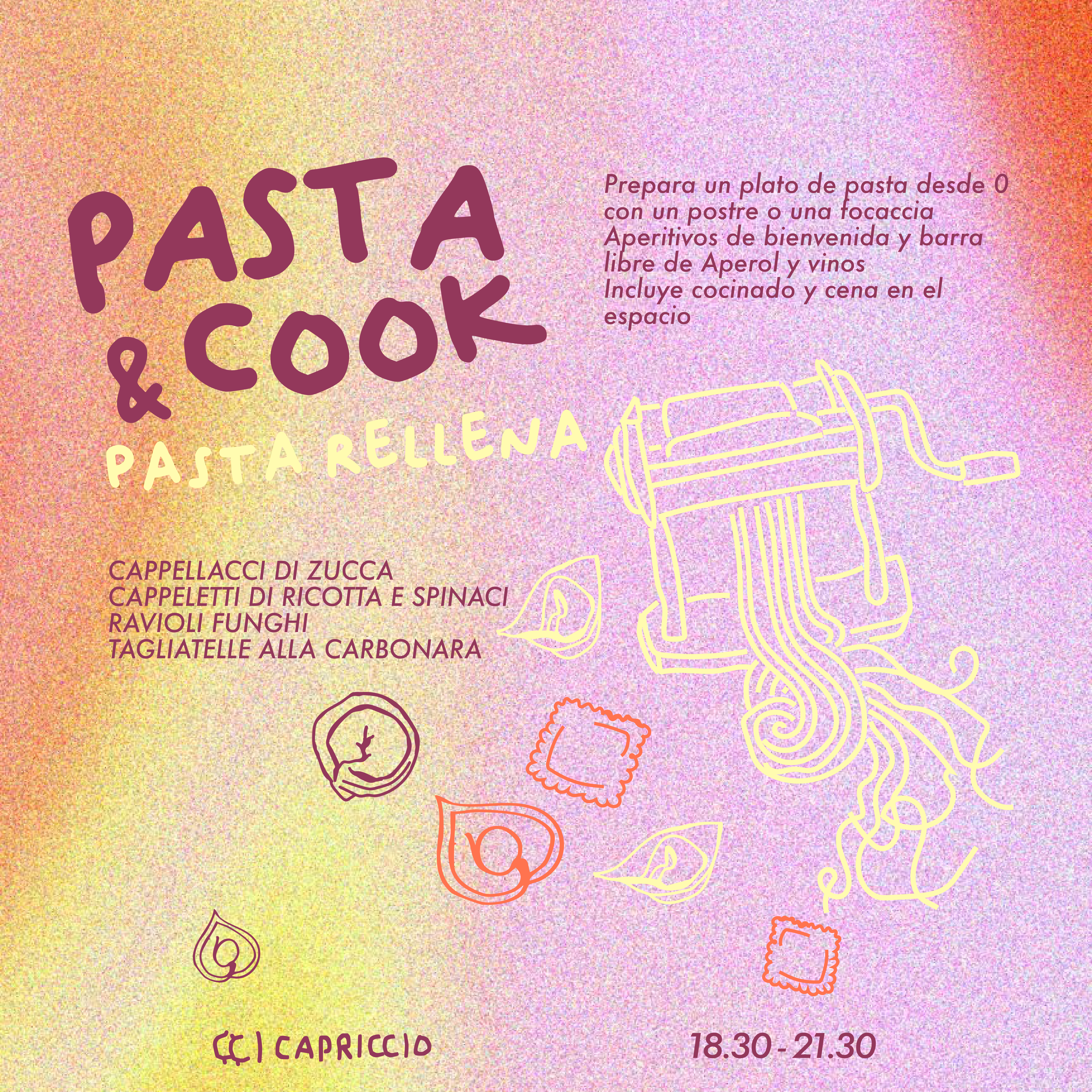 Pasta Rellena e Dolce
