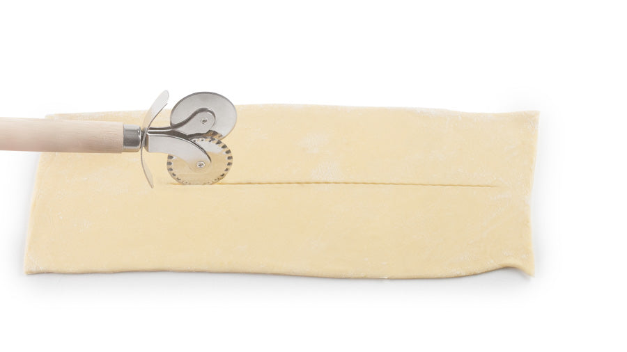 Rodillo Cortador para Pasta Doble