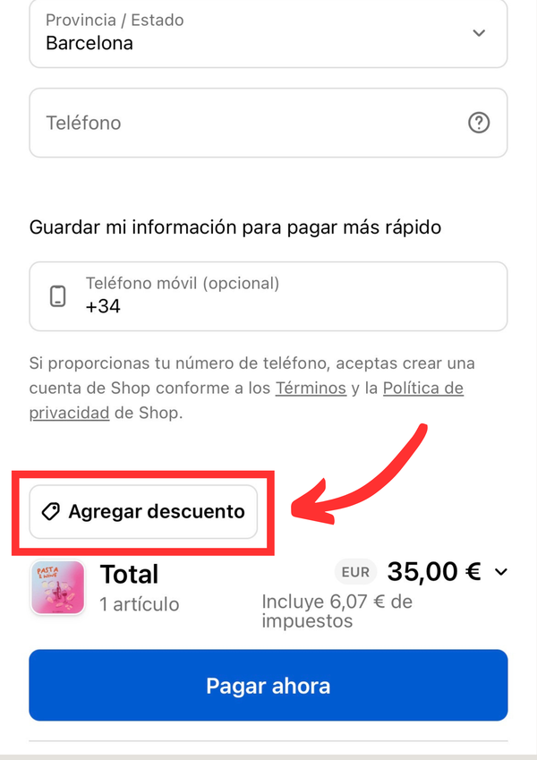 Paso 3 móvil