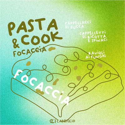 Pasta Rellena e Focaccia