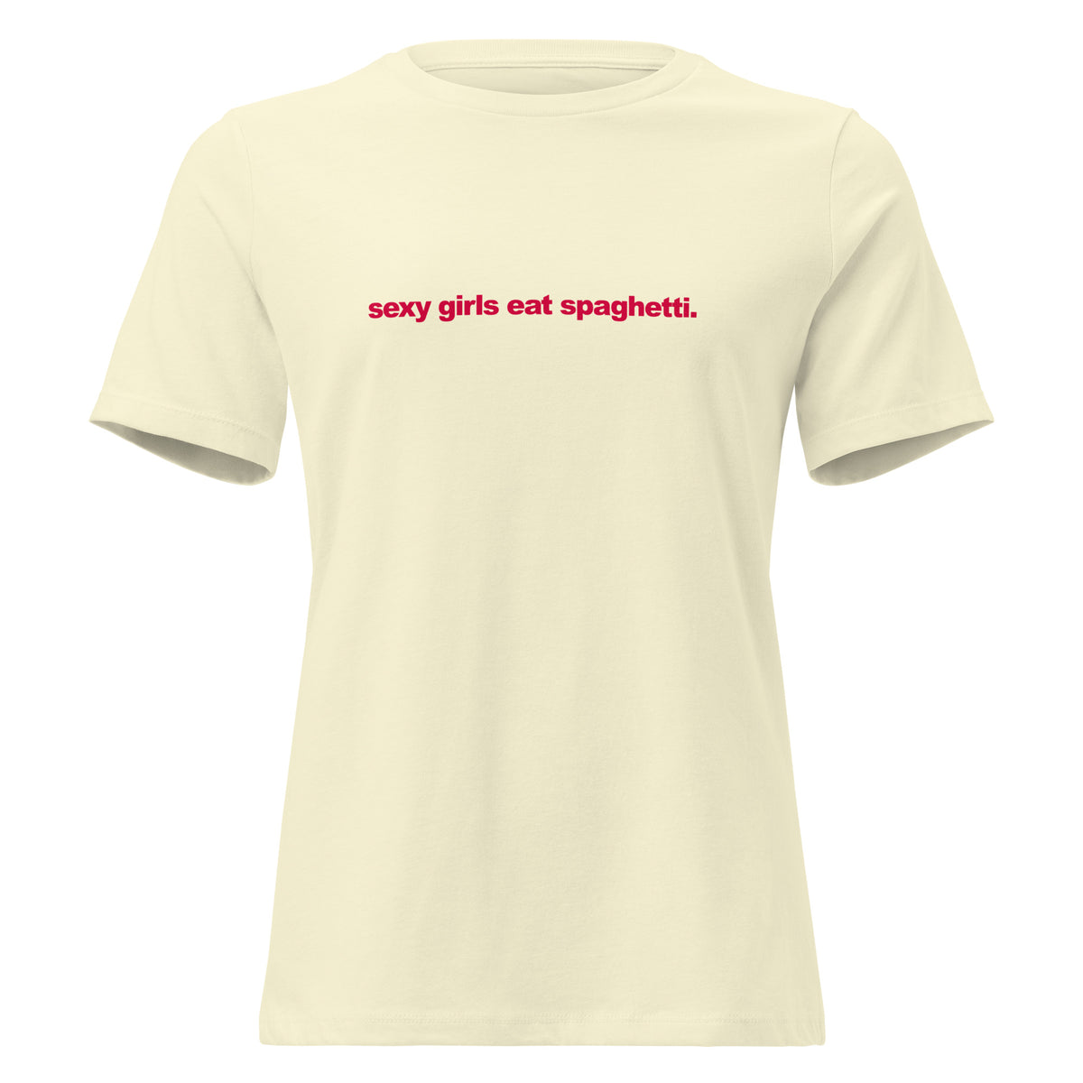 Sexy girls eat spaghetti Tee